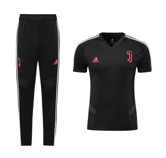 camiseta entrenamiento de fútbol Juventus 2019-2020 negros